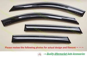 Weather Shields for Mazda CX-5 CX5 KF 02/2017-2025 Tint Dark Grey Chrome Strip - Picture 1 of 19