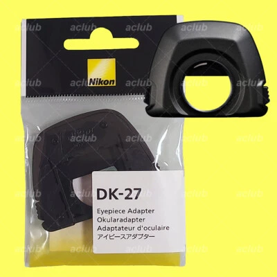 Genuine Nikon DK-27 Eyepiece Adapter for D6 D5 - Image 1 of 2