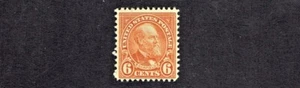 1926-8 U.S. Classic 6c Red Org Garfield p.11 x 10 1/2 Sc#638 M/NH/OG Superb! ^ - Picture 1 of 1