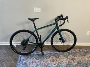 2022 Kona Libre Green 54cm - Gravel Bicycle Drop Bar, Alum. Frame - Carbon Fork - Picture 1 of 8