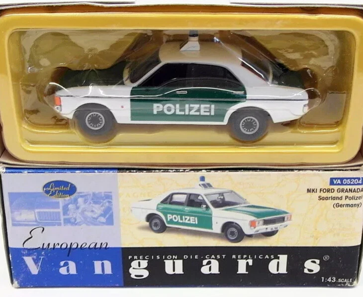 Vanguards VA 05204 Ford Granada MKI German Police 1:43 Limted Edition - Image 1 of 1