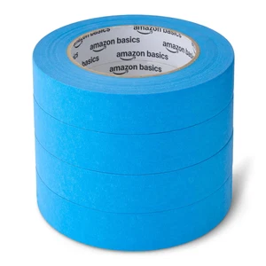 Painters Tape, 0.94" X 60-Yard, 4 Rolls, Blue - Picture 1 of 12