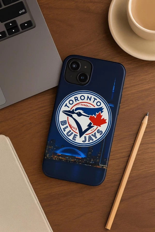 Funda de teléfono resistente Toronto Blue Jays - Cubierta de plástico Lexan duradera 2025 Foto 1 de 1