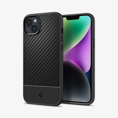 Funda Spigen Core Armor para iPhone 14 Pro Negra Mate Probada contra Caídas Nueva Foto 1 de 4
