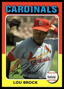 2004 Topps All-Time Fan Favorites Lou Brock St. Louis Cardinals #95 - Picture 1 of 2