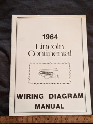 Lincoln Continental 1964 cableado manual JA Foto 1 de 4