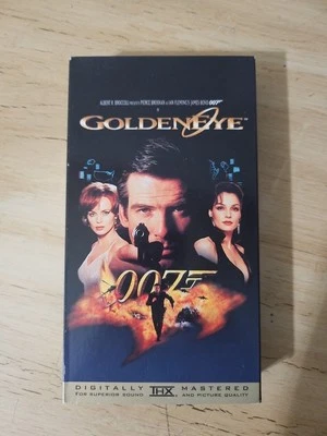 Goldeneye VHS Tape 1995 James Bond 007 THX Mastered Foto 1 de 2