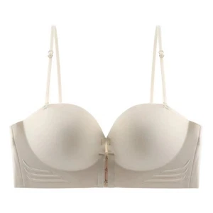 Front Buckle Underwear Seamless Women's Bras Breathable - Picture 1 of 12