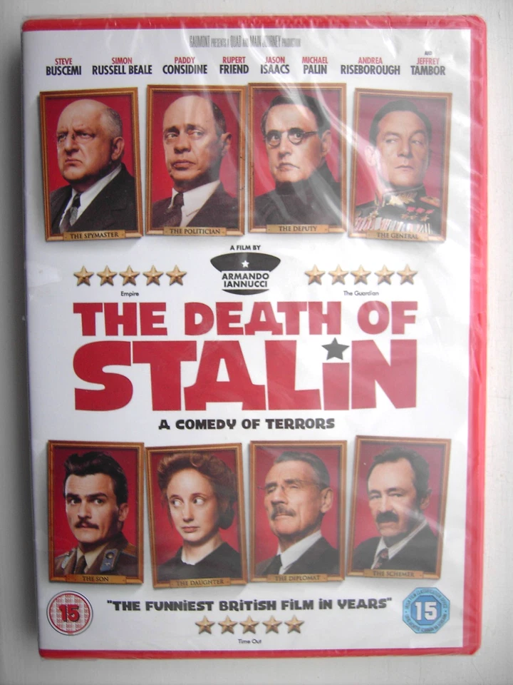 The Death of Stalin: A Comedy of Terrors (DVD 2018) Cosidine, Whitehouse, Friend - Image 1 of 2