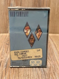 NEW SEALED - Bad Company 1982 sealed Rough Diamonds cassette tape - Picture 1 of 4