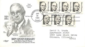 1862 20c HARRY S. TRUMAN - 7 sellos - Imagen 1 de 1