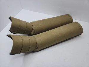 Crackshot Snake Guardz Snake Bite Shin Protection Gaiters Khaki Tan Size L USA - Picture 1 of 5
