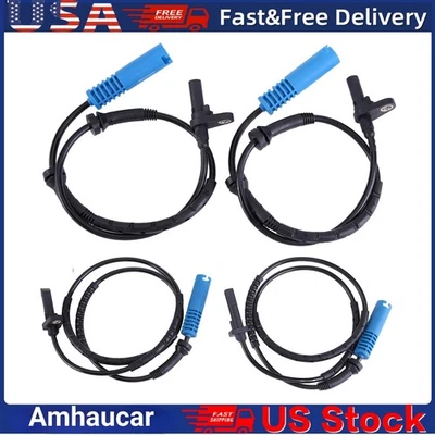 4x Sensor de velocidad de rueda ABS para BMW E90 E91 325xi 328xi 335i xDrive 34526764859 Foto 1 de 4