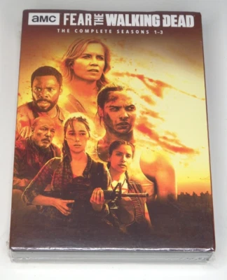 Fear the Walking Dead: The Complete Seasons 1-3 (DVD, AMC Zombie Series) NEW - Image 1 of 2