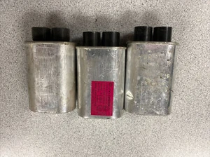 Lot of 3 RANDOM Microwave HV Capacitors High Voltage RESALE BUILDER DIY *TESTED* - Picture 1 of 3