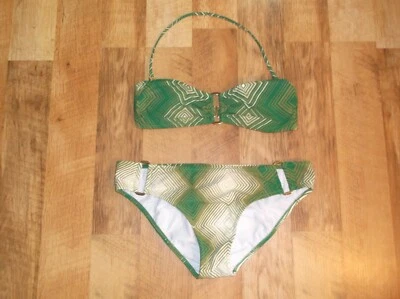 TRAJE DE BAÑO ROJO CARTER BIKINI Talla Pequeña TOP Talla Grande INFERIOR Foto 1 de 4