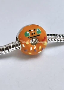 POKEMON CHARMANDER Donut Shape Sterling Silver Charm NEW - Picture 1 of 2