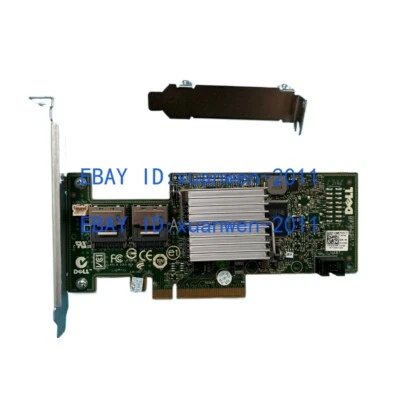 Dell H200 Integrated 6Gbps SAS HBA =LSI 9211-8i P20 IT Mode ZFS FreeNAS unRAID - Image 1 of 4