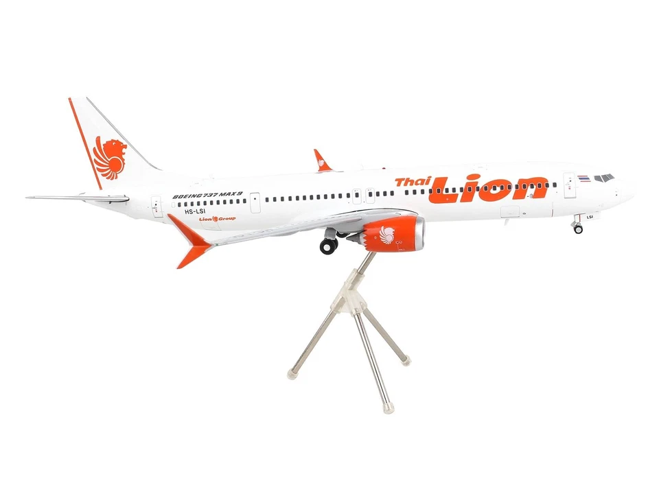 Thai Lion Air Boeing 737 Max 9 Hs-lsi Gemini Jets G2TLM820 Scale 1 200