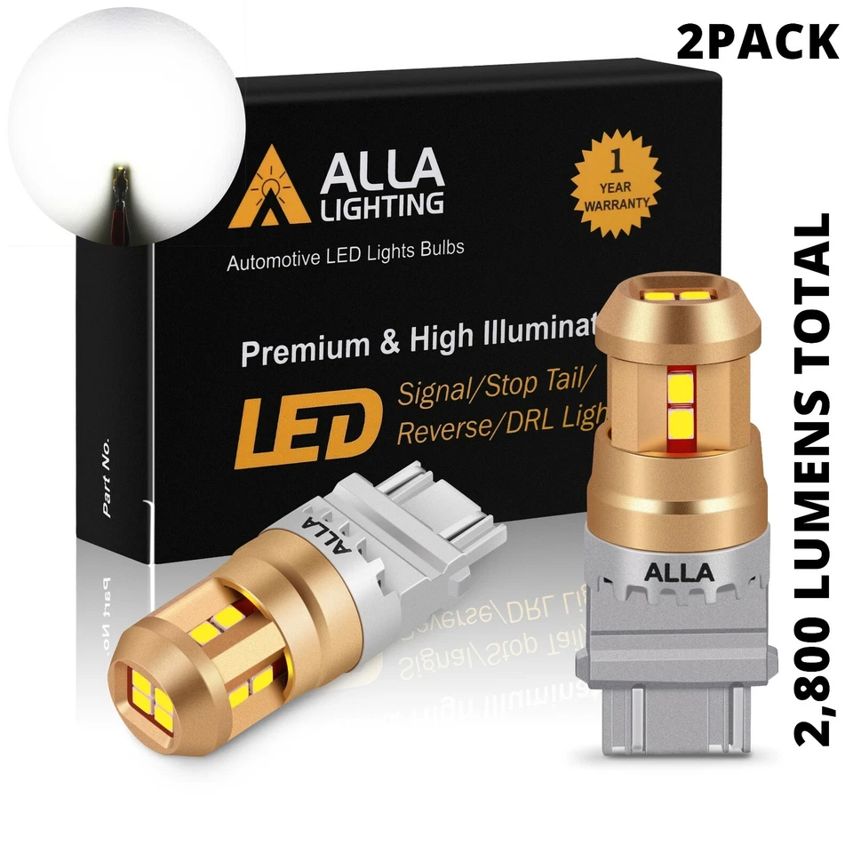 Luz trasera LED blanca/luz de reversa/luz de estacionamiento delantera trasera para Ford Lincoln Foto 1 de 4