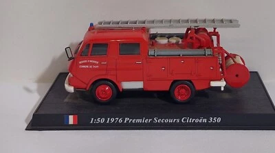 I108795 Del Prado 1/50 - POMPIERS - France 1976 Premier Secours Citroen 350 - Immagine 1 di 4