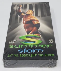 WWF "Summerslam" 2001 VHS BRAND NEW SEALED WWE - Picture 1 of 7