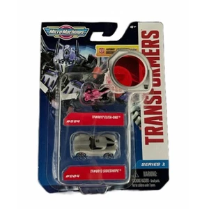 Micro Machines Transformers Series 1 #004 Elita-One Sideswipe Decoder Included - Picture 1 of 4