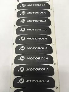 NEW *OEM* MOTOROLA XTS2500 XTS 2500 FRONT NAME PLATE HOUSING LABEL QTY 1 - Picture 1 of 4