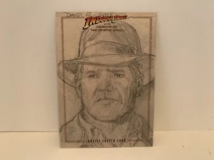 Indiana Jones Kristallschädel Skizzenkarte David Kaninchen - Bild 1 von 2