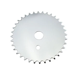 Bicycle Chainring Sprocket JS-67 36Teeth Chrome Beach Cruiser BMX Bike Solid - Picture 1 of 1