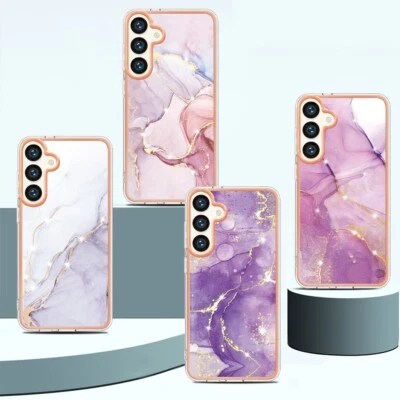 For Huawei Honor X6B X7 90 Lite /200 Lite Marble IMD Plating Silicone Phone Case - Image 1 of 4