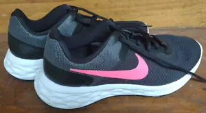 Nike Womens Revolution 6 Next Nature DC3729-002 Black Running Shoes Sneakers 9.5 - Picture 1 of 8
