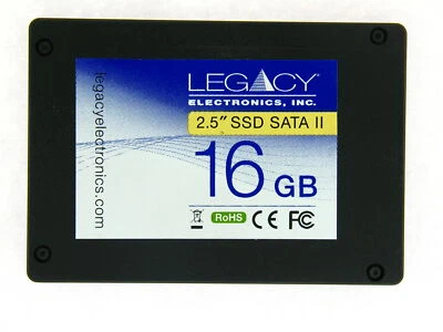 Legacy Electronics Inc 16GB 2.5" SSD SATA II SSD20163P00240T - Image 1 of 2