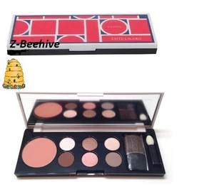 Estee Lauder Pure Color 6 Lisa Perry 6 Eye Shadow & Blush Palette with Brush - Picture 1 of 1