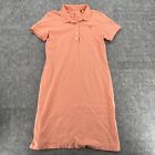 Tommy Bahama Womens Peach Short Sleeve Polo Shirt Dress Size S