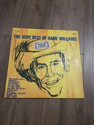 The Very Best Of Hank Williams 12" LP Vinyl Record Tested  - Image 1 of 4
