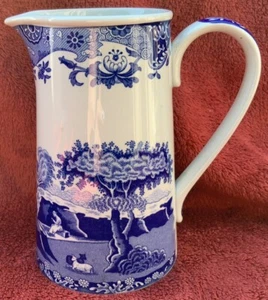 Spode Blue Italian Design Windsor Medium Pouring Jug 14.5cm High - Picture 1 of 6