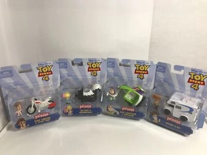 Disney Pixar Toy Story 4 Movie MINIS COMPLETE SET Woody, Duke, Bo Peep, & Buzz - Picture 1 of 12