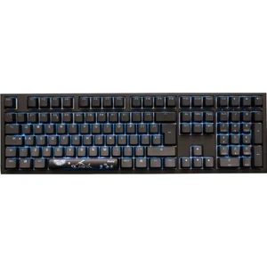 Ducky Shine 7 Blackout USB RGB Backlit Gaming Keyboard Blue Cherry MX Switches - Picture 1 of 4