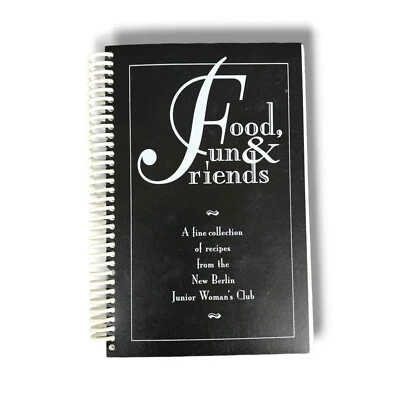 New Berlin Wisconsin Junior Womans Club Vintage Midwest Recipes Desserts Baking - Image 1 of 4