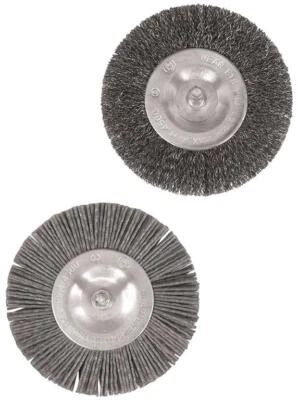 GRIZZLY TOOLS Grizzly Ersatz Fugenbürsten 2er Set für Fugenbürste EFB 400 und EFB 401 M + k