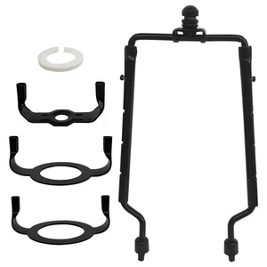 7 8 9 10 inch Lamp Shade Harp Holder,Black Horn Frame Lampshade Bracket,3/8 i... - Picture 1 of 7