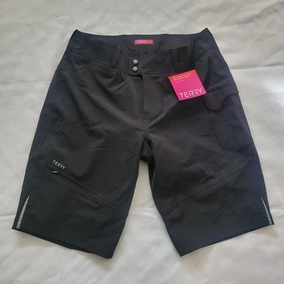 Nuevo con etiquetas Pantalones Cortos Terry Ciclismo Para Mujer XL Metro Acolchado Asiento Forro Elástico  Foto 1 de 4
