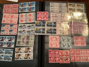 ICOLLECTZONE  US Airmail Blocks 25 diff collection VF used (B900-804) - Picture 1 of 6