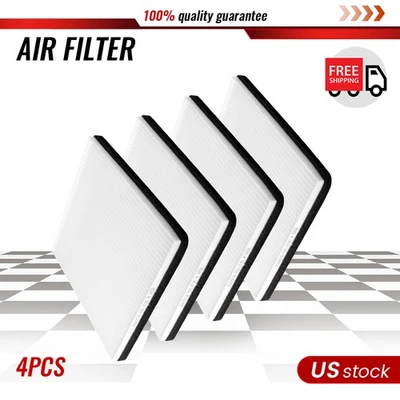 4X Cabin Air Filter For Toyota RAV4 Echo 2001-2005 xB xA 2004-2006 tC 2005-2010 - Image 1 of 4