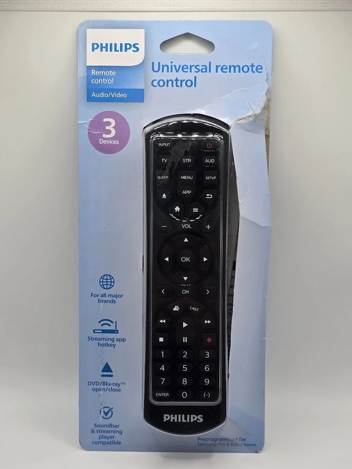 Mando a distancia universal Philips 3 dispositivos Foto 1 de 2
