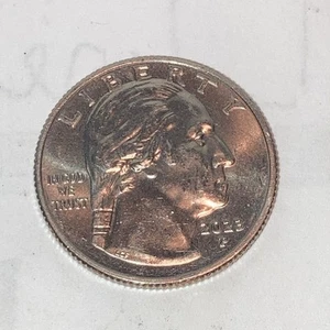 Seltene Jovita Idar Quarter 2023 P Prägefehlermünze mit Lesung "In Cod We Trust" - Bild 1 von 14