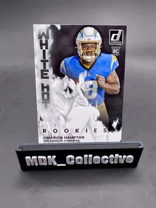 Cargadores Panini Donruss Omarion Hampton White Hot Rookies 2025 #WHR-OMH RC SP - Imagen 1 de 6