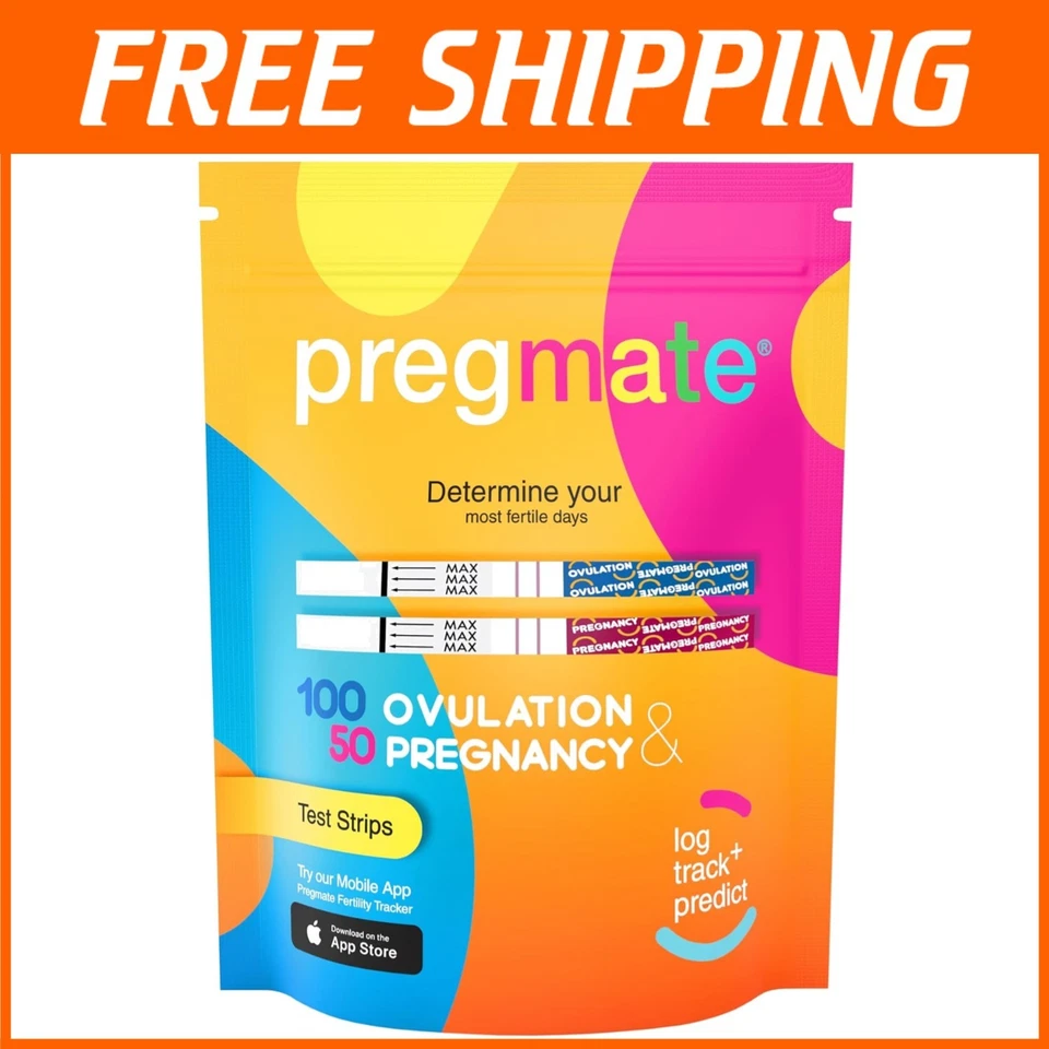 Easy-to-Use Predictive  Kit: 100 Ovulation, 50 Pregnancy - Image 1 of 4