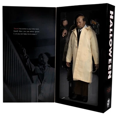 Figura de acción Trick Or Treat Studios Halloween 1978 Dr Loomis escala 1:6 Foto 1 de 2